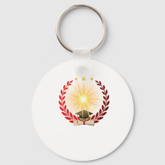 Chaveiro Radiant Glory Dentro a Graduation Wreath
