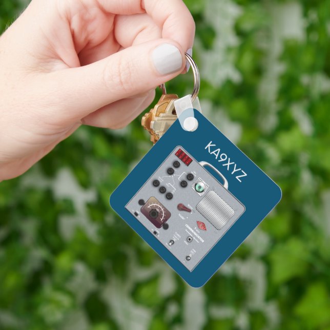 Chaveiro Rádio Gonset Communicator Transceiver Ham (Mão)