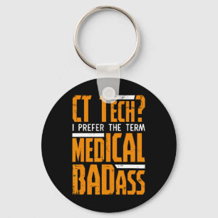 Chaveiro Radiologia Ct Tech Engraçada Digitalização Ct Cat