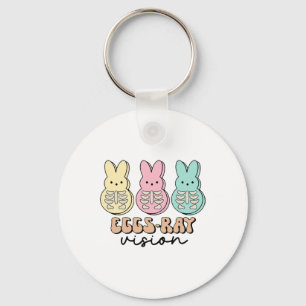 Chaveiro Radiologia páscoa Radiologia Bunny Ovos Vision Xra