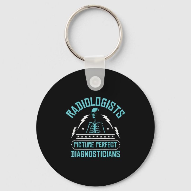 Chaveiro Radiologistas Diagnósticos Perfeitos _ Rad  (Frente)