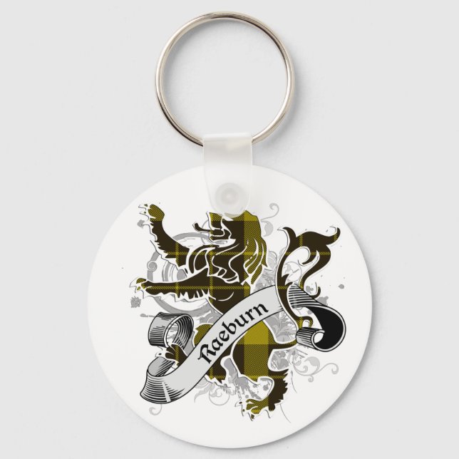 Chaveiro Raeburn Tartan Lion (Frente)