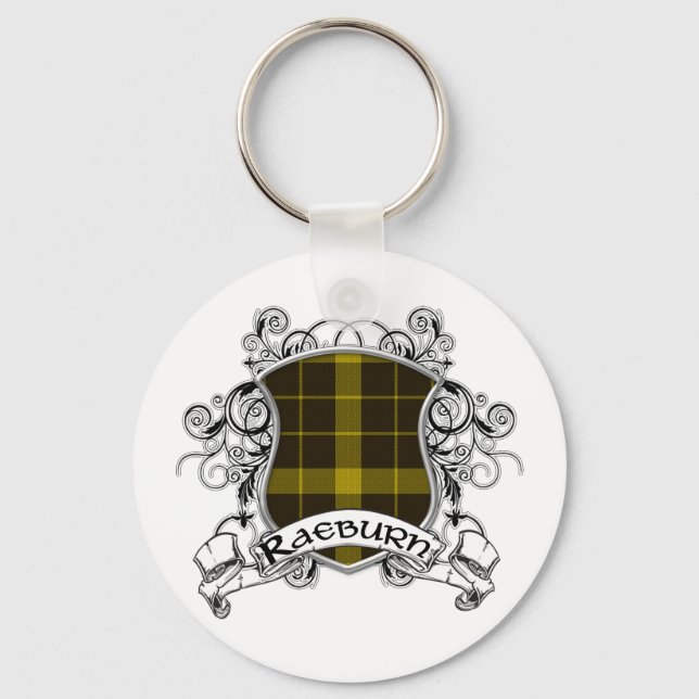 Chaveiro Raeburn Tartan Shield (Frente)