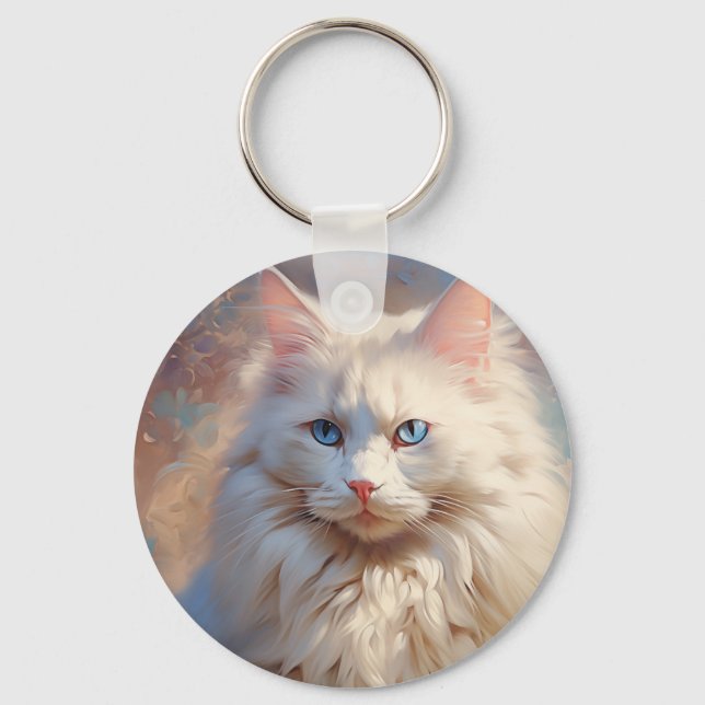 Chaveiro Ragdoll cat (Frente)