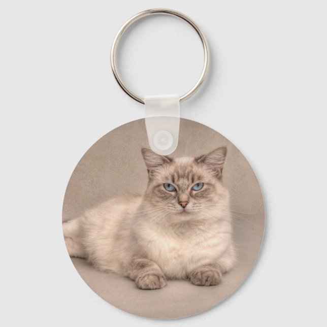 Chaveiro Ragdoll Cat (Frente)