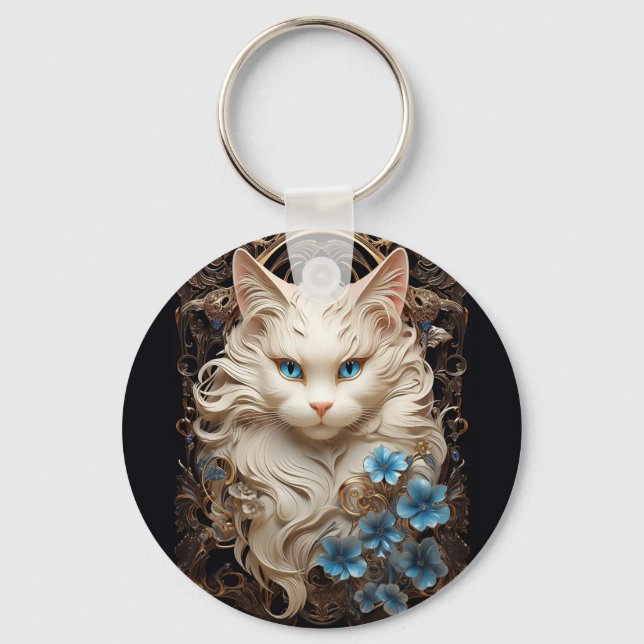 Chaveiro Ragdoll cat (Frente)
