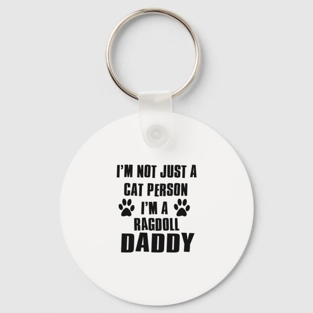 Chaveiro Ragdoll cat Designs (Frente)