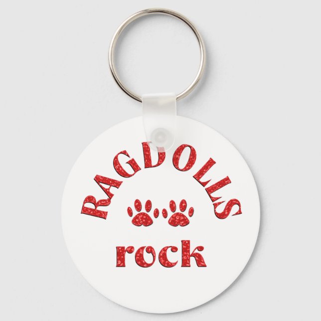 Chaveiro Ragdolls Rock (Frente)