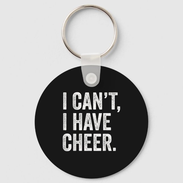 Chaveiro Rahiltees Co. I Can't I Have Cheer Cheerleader - B (Frente)