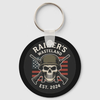 Chaveiro Raider’s Wasteland Logo Best Server Keychain
