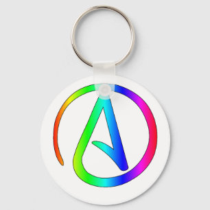 Chaveiro Rainbow Atheist