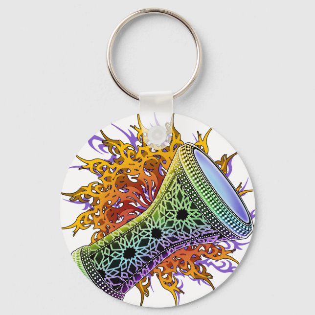 Chaveiro Rainbow Doumbek (Frente)