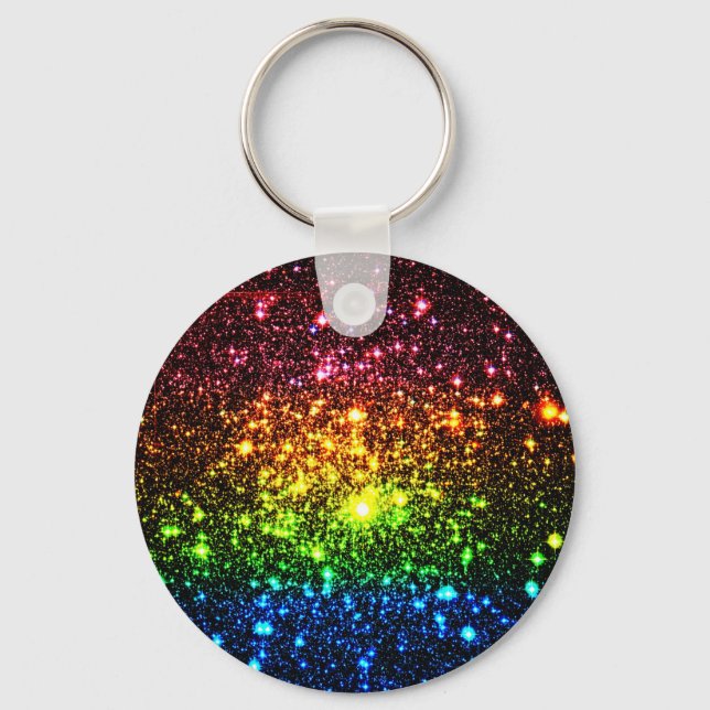 Chaveiro Rainbow Galaxy (Frente)