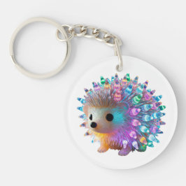 Chaveiro Rainbow Hedgehog Delight