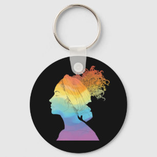 Chaveiro Rainbow Life, Mulher, Liberdade