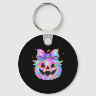 Chaveiro Rainbow Pumpkin Camisa Fúria Feliz Dia das Bruxas 