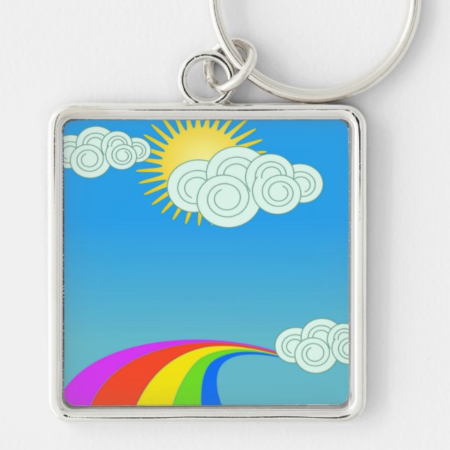 CHAVEIRO RAINBOW SKY (Frente)