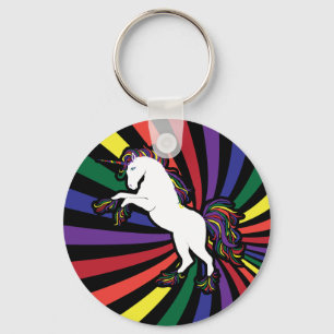 Chaveiro Rainbow Unicorn
