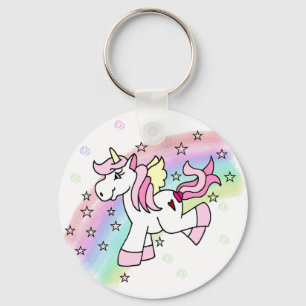 Chaveiro Rainbow Unicorn