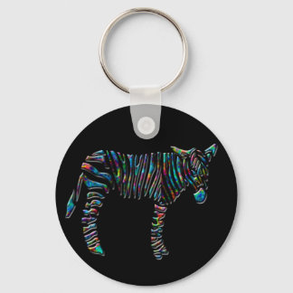 Chaveiro Rainbow Zebra
