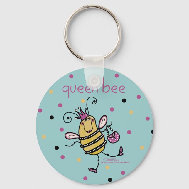 Chaveiro Rainha Bee (Frente)