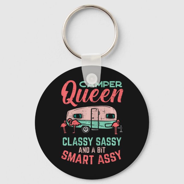 Chaveiro Rainha Camper Cly Sy Inteligente E Fofo Mulheres C (Frente)
