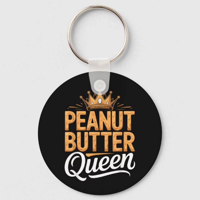 Chaveiro Rainha da Manteiga de Amendoim Princesa PB e J Rea (Frente)