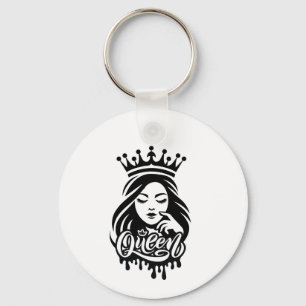 Chaveiro Rainha Design – Coroa Real Elegante