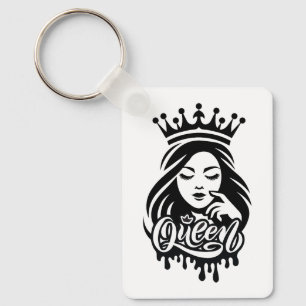 Chaveiro Rainha Design – Coroa Real Elegante