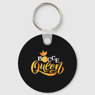 Chaveiro Rainha do Bocce - Jogo de Boliche de Grama Boule B