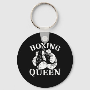 Chaveiro Rainha do Boxe Feminino Lutadora de Kickboxing