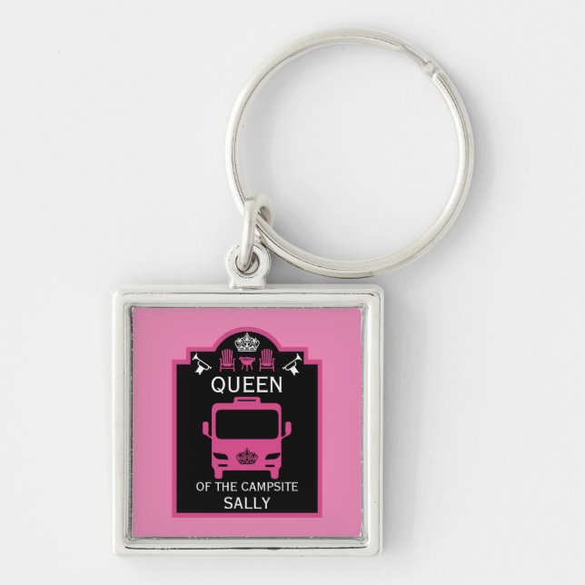 Chaveiro Rainha Do Campsite (Frente)