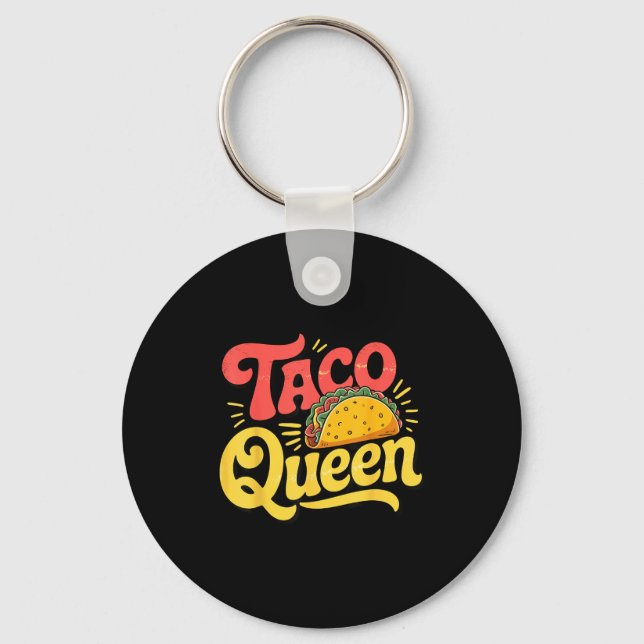 Chaveiro Rainha do taco  (Frente)