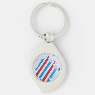 Chaveiro Rainha Elizabeth II Jubilee Platinum Reino Unido