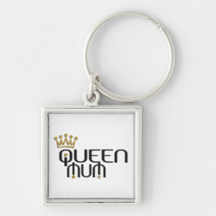 Chaveiro Rainha Mãe/coroa dourada