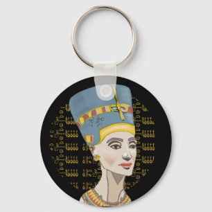 Chaveiro Rainha Nefertiti com Cartucho 