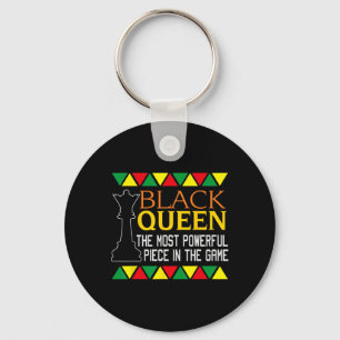 Chaveiro Rainha Negra O Mais Poderoso Xadrez Afro-Americano
