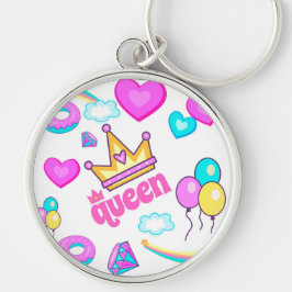 CHAVEIRO RAINHA PARA GAROTAS