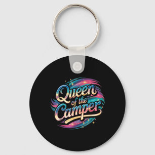 Chaveiro Rainha Sassy da Camper Esposa de Camping Clássico