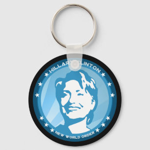 Chaveiro raios azuis de hillary clinton 08.