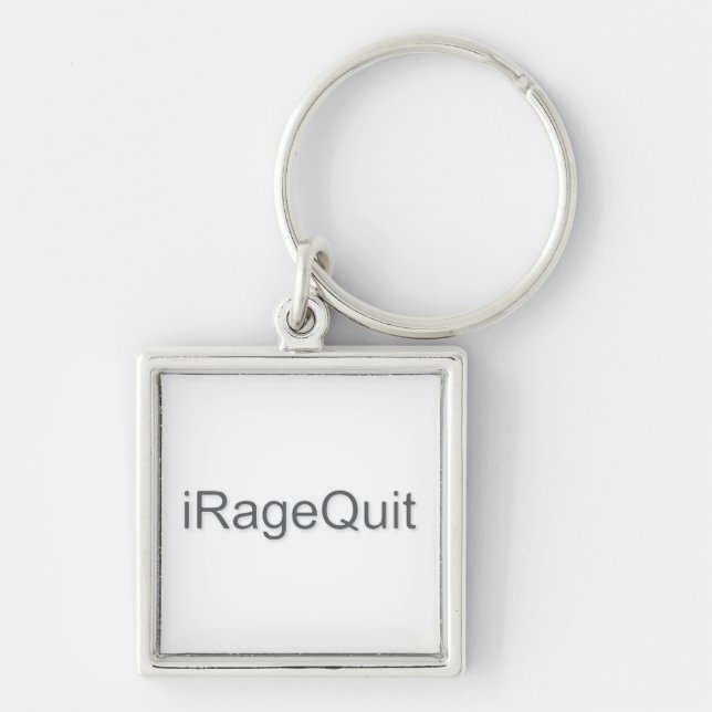 Chaveiro raiva do iRageQuit que para o Gamer (Frente)