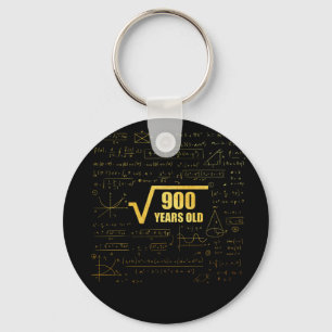 Chaveiro Raiz aniversário de 30 anos Quadrada de 900 30 An