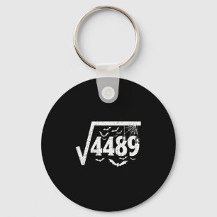 Chaveiro Raiz Quadrada 4489 Meme Divertido de Halloween 67