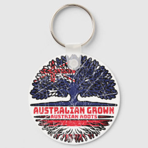 Chaveiro Raízes de Árvore Austraustríacas Austrália