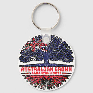 Chaveiro Raízes de árvores australianas australianas na Alb