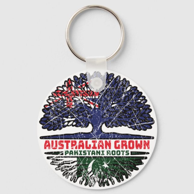 Chaveiro Raízes de Árvores do Paquistão, Austrália paquista (Frente)