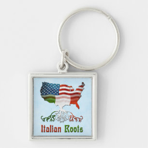 Chaveiro Raízes italianas Americanas