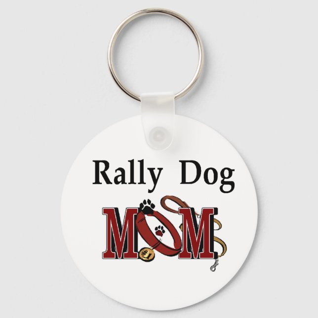 Chaveiro Rally Obedience Dog Mamãe Dons (Frente)