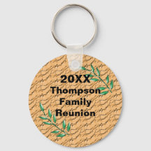 Ramos de Árvore Verde de Reunião Familiar