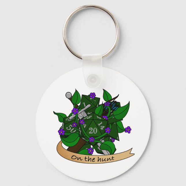 Chaveiro Ranger Dice Design (Frente)